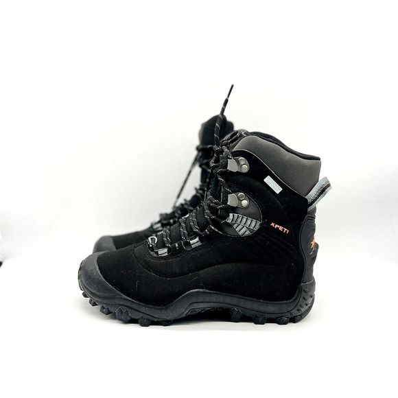XPETI‎ Thermator 8 Men's Size 8 Black Waterproof Insulated Mid Hiking Boots - Picture 3 of 6